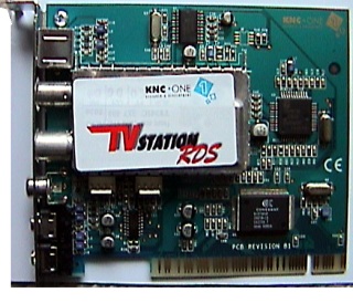 The TV card 'Anubis Typhoon Tuner RDS', #50688, revision B1